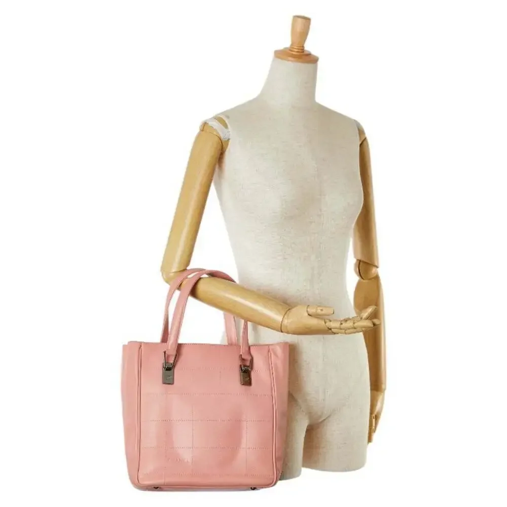 CHANEL Pink Caviar Leather Tote Bag